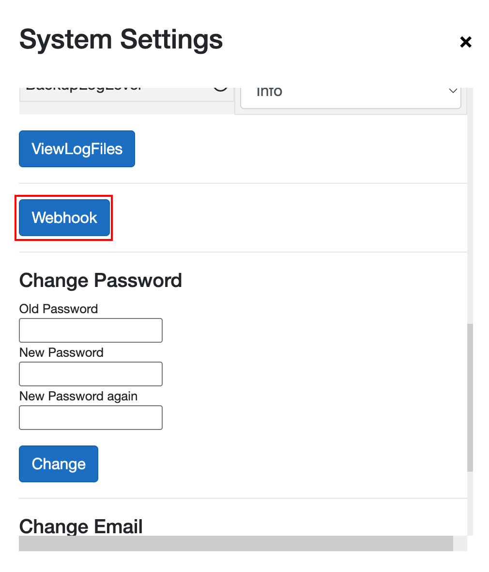 Webhook配置